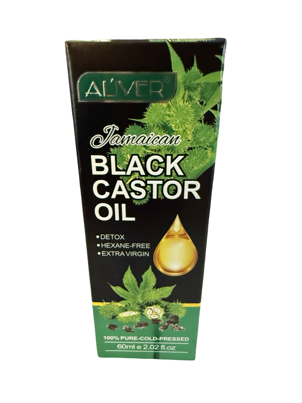 AL'IVER Jamaican Black Castor Oil 60ml